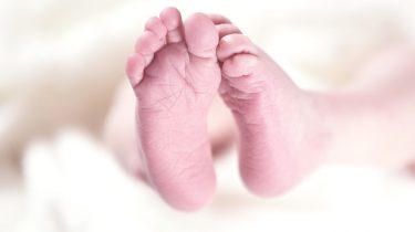 voetjes van een baby