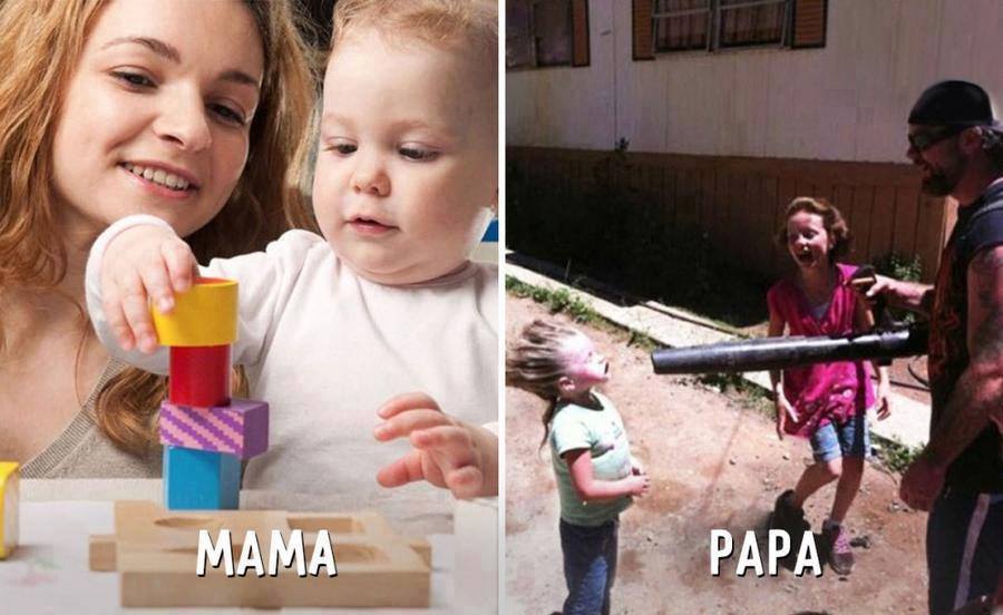 papa vs mama