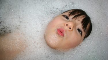 kind in badschuim