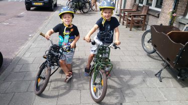 Leren fietsen met Popal